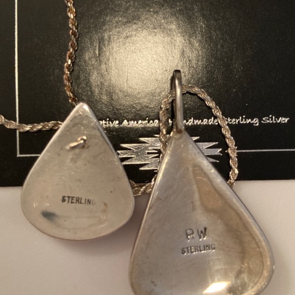 Navajo Necklace/Earrings Set - Picture 7 of 14